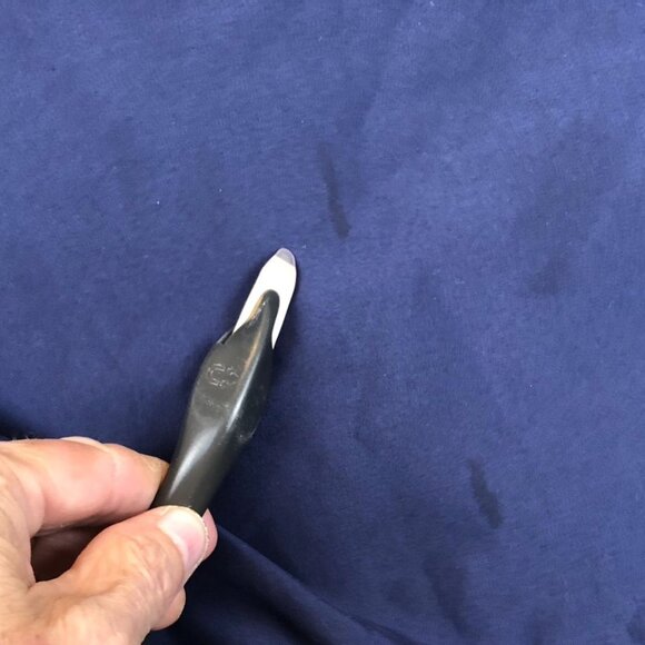 FootJoy Mens Windbreaker Jacket Large Short Sleeve V-Neck Pullover Golf Navy - Picture 7 of 10